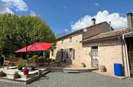 Beautiful 5-Bedroom Stone House For Sale near Sauze-Vaussais - €259,950