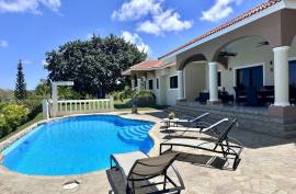Charming Family Home In The Hills Of Sosua