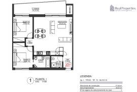 Modern 2 Bedroom Apartment with Sea View in Quarteira