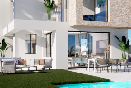 New build luxury villas with private pool and sea views in Finestrat