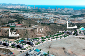 New build bungalows with large terraces and common areas in Finestrat New build bungalows with large terraces and common areas in Finestrat