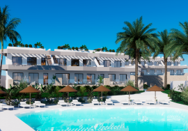 New build bungalows with large terraces and common areas in Finestrat New build bungalows with large terraces and common areas in Finestrat