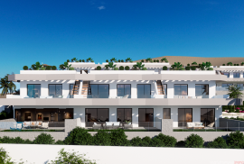 New build bungalows with large terraces and common areas in Finestrat