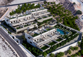 New build bungalows with large terraces and common areas in Finestrat