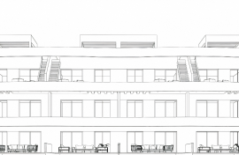 New build house with terrace and common areas in Finestrat