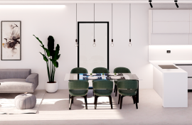 New build house with terrace and common areas in Finestrat