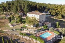 BORGO LA ROCCA COUNTRY ESTATE WITH POOL AND VINEYARDS - CASTELLINA IN CHIANTI