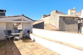 A House With Medieval Character, Offering 165 M2 Of Living Space And A Superb Terrace With Views.