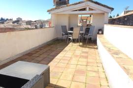 A House With Medieval Character, Offering 165 M2 Of Living Space And A Superb Terrace With Views.