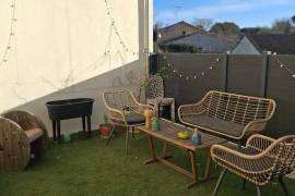 Charming Character House, Fully Renovated, With 3 Bedrooms, 2 Bathrooms, Large Garage And Private Terrace, In A Peaceful Setting
