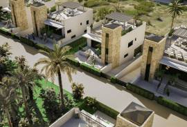 New Build Villas in Camposol Golf (Mazarron-Murcia) with Private Solarium and Basement