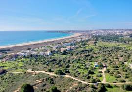 Prime Unique plot with impressive sea views by the Meia praia beach Lagos , with planning permission to build-