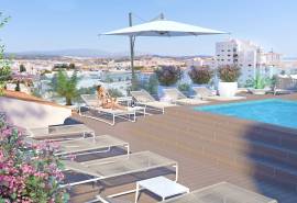 3 bedroom apartments with roof top swimming pool