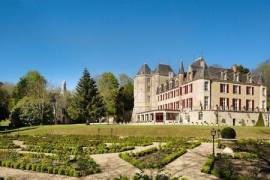 Majestic castle overlooking a wooded park Loire Valley Sepmes