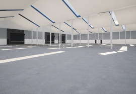 Warehouse in approval phase, in Arada