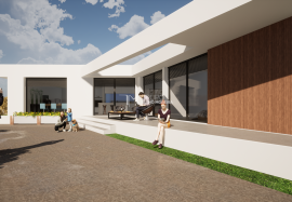 Land with approved project, T3+1 single-townhouse, Cucujães