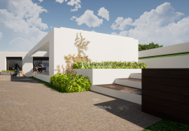 Land with approved project, T3+1 single-townhouse, Cucujães