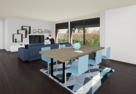 Single-bedroom townhouse t3 c\garage, in Arada
