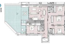 Brand new 4 bedroom apartment in Sao Bras town centre