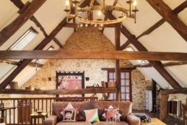 Detached Country House with Outbuildings and Land