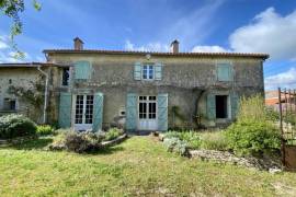 €185500 - Charming Stone House Close to Verteuil Sur Charente with Bread Oven