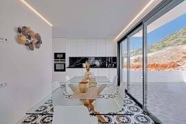 Luxurious contemporary 4 bedroom villa with heated pool and sea views situated in Albufeira Marina