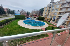 BargaIn! Pool vIew 1 Bedroom apartment In Flores Park, Sunny Beach centre