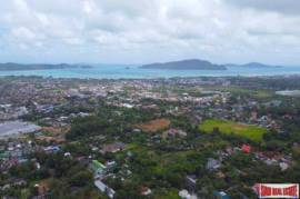 7,016 sqm (4 Rai, 1 Ngan, 54 TLW) of Land with Unobstructed Sea Views of Chalong Bay for Sale