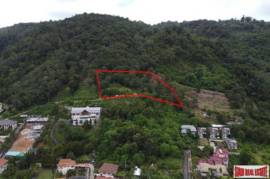 7,016 sqm (4 Rai, 1 Ngan, 54 TLW) of Land with Unobstructed Sea Views of Chalong Bay for Sale