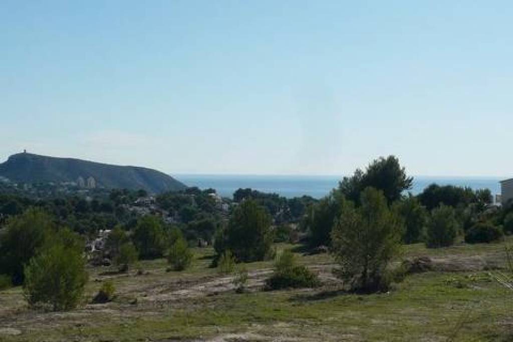 Parcelas con vistas al mar en venta en Moraira