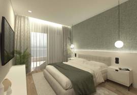 Building under construction with 2 and 3 bedroom apartments with swimming pool in Alvor