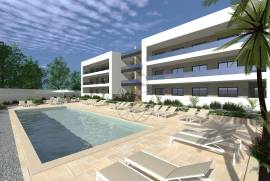 Building under construction with 2 and 3 bedroom apartments with swimming pool in Alvor