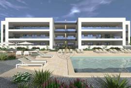 Building under construction with 2 and 3 bedroom apartments with swimming pool in Alvor