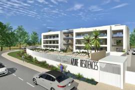 Building under construction with 2 and 3 bedroom apartments with swimming pool in Alvor