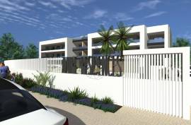 Building under construction with 2 and 3 bedroom apartments with swimming pool in Alvor