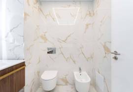 Refurbished 2 bedroom apartment with storage room located on the 1st line of the sea in Quarteira