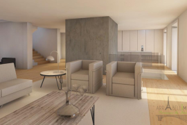 Architect-designed 8-bedroom townhouse with infinity pool and panoramic views over Lisbon and the Tagus