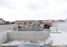 Architect-designed 8-bedroom townhouse with infinity pool and panoramic views over Lisbon and the Tagus