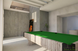 Architect-designed 8-bedroom townhouse with infinity pool and panoramic views over Lisbon and the Tagus