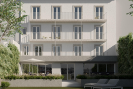 Architect-designed 8-bedroom townhouse with infinity pool and panoramic views over Lisbon and the Tagus
