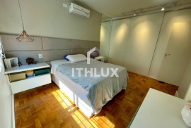 Great semi-furnished apartment, 106M², for sale, 3 bedrooms, 1 suite, 2 parking spaces, Petrópolis, POA/RS