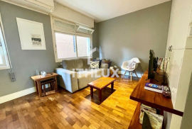 Great semi-furnished apartment, 106M², for sale, 3 bedrooms, 1 suite, 2 parking spaces, Petrópolis, POA/RS