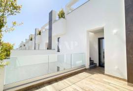 3 bedroom villa with pool and sea views to Ria Formosa, Fuseta