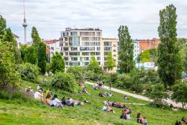 Spacious 3-Room Apartment with Private Garden in front of Helmholtzplatz