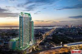 New High Rise with Sea and River Views near the City and the Beach at Samut Prakan, Bangkok - 1 Bed 26 Sqm Units