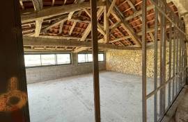 House for restoration with massive glazed barn with planning permission in fantastic lakeside position with mountain views
