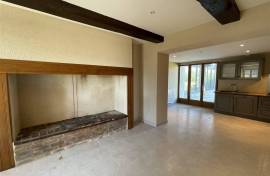 House for restoration with massive glazed barn with planning permission in fantastic lakeside position with mountain views