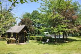 Manoir avec tennis et piscine