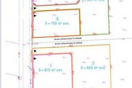 Terrain constructible 750m2