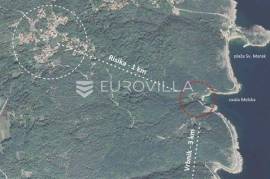 Krk, Melska bay, building plot of 75,700 m2 with conceptual design